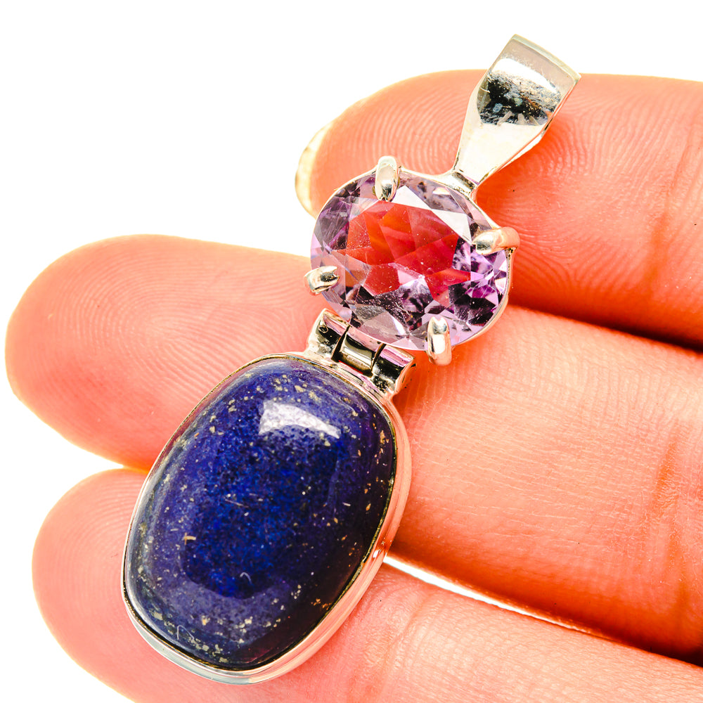 Lapis Lazuli Pendants handcrafted by Ana Silver Co - PD3978