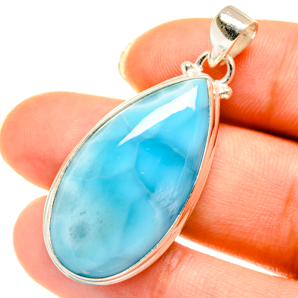 Larimar Pendants handcrafted by Ana Silver Co - PD4000