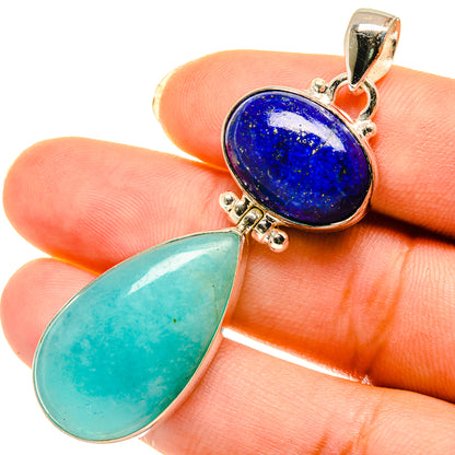 Larimar Pendants handcrafted by Ana Silver Co - PD4014