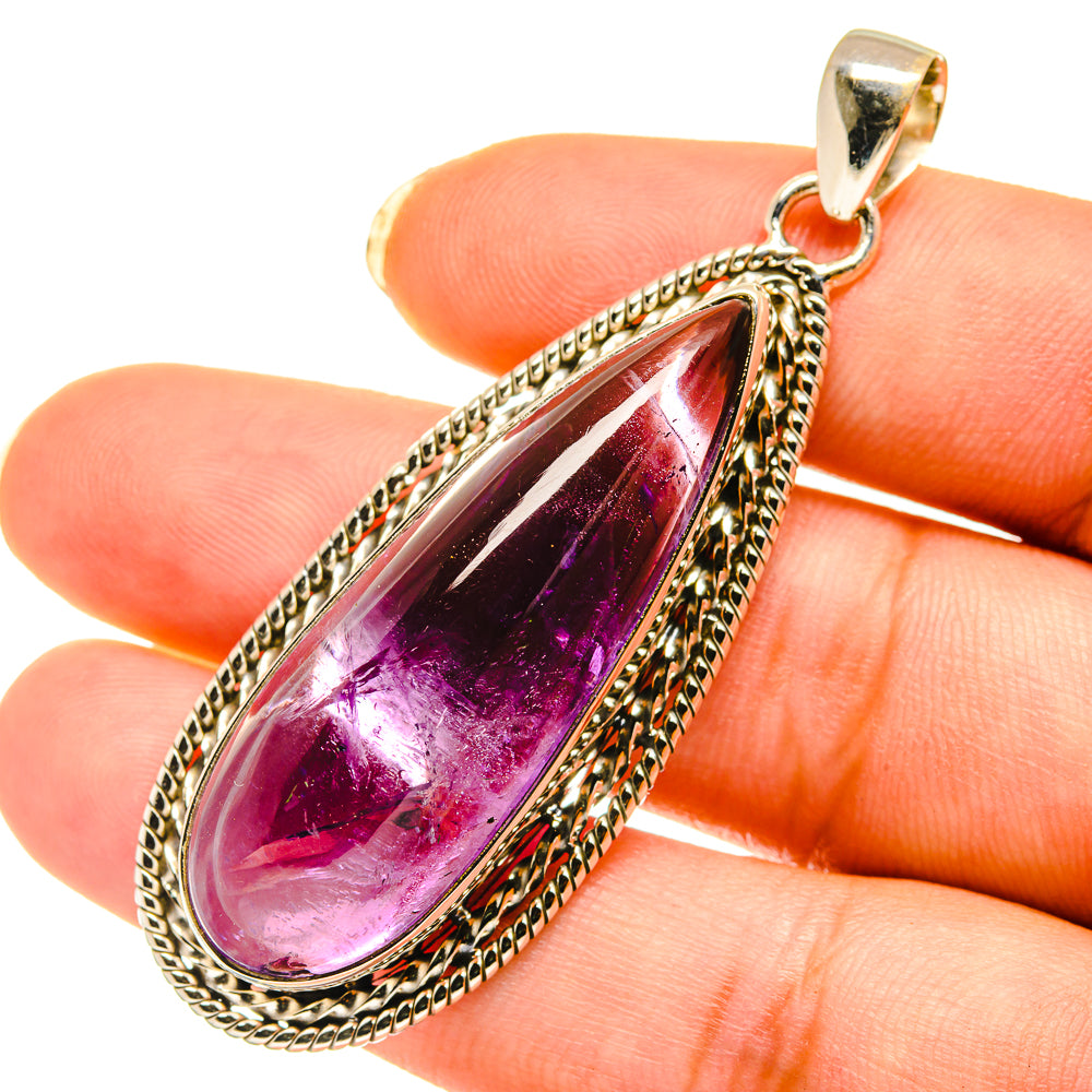 Amethyst Pendants handcrafted by Ana Silver Co - PD4038