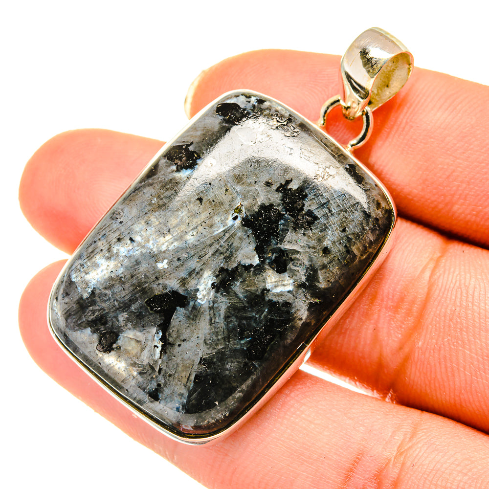 Gabbro Stone Pendants handcrafted by Ana Silver Co - PD4046