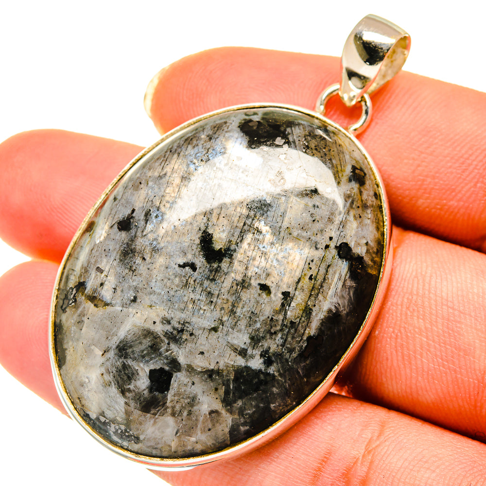 Gabbro Stone Pendants handcrafted by Ana Silver Co - PD4049