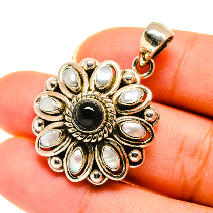 Black Onyx Pendants handcrafted by Ana Silver Co - PD4060