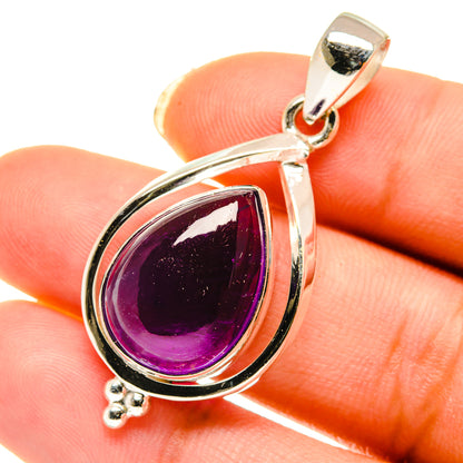 Amethyst Pendants handcrafted by Ana Silver Co - PD4086