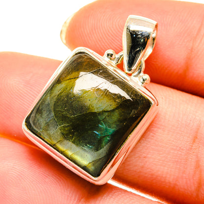Labradorite Pendants handcrafted by Ana Silver Co - PD4092