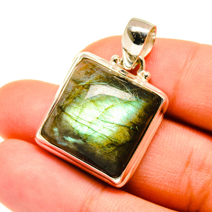 Labradorite Pendants handcrafted by Ana Silver Co - PD4095