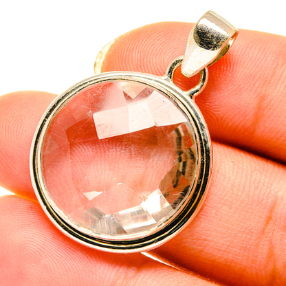 White Quartz Pendants handcrafted by Ana Silver Co - PD4121