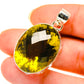 Olive Quartz Pendants handcrafted by Ana Silver Co - PD4155