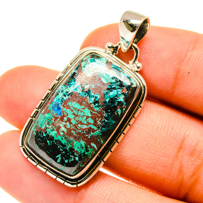 Shattuckite Pendants handcrafted by Ana Silver Co - PD4181