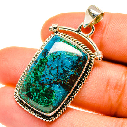 Shattuckite Pendants handcrafted by Ana Silver Co - PD4182