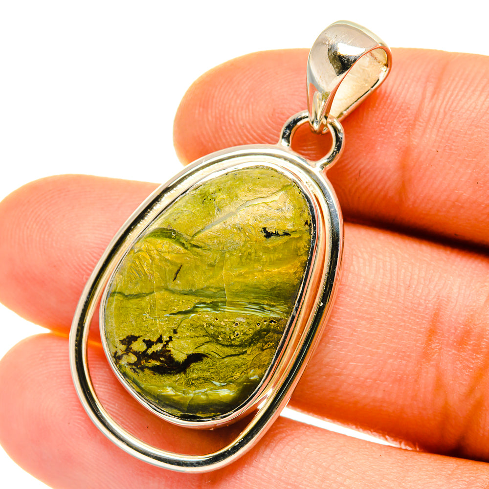 Rainforest Jasper Pendants handcrafted by Ana Silver Co - PD4201