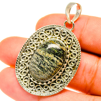 Lizard Jasper Pendants handcrafted by Ana Silver Co - PD4214