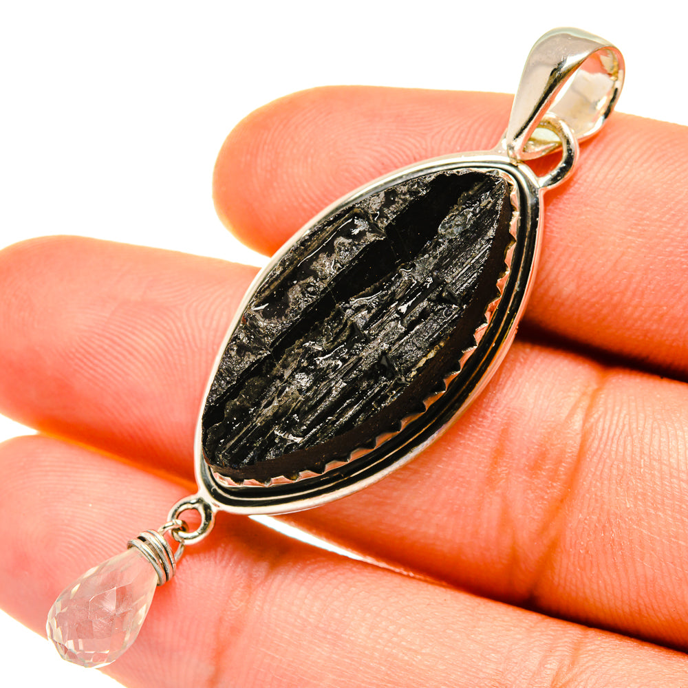 Tektite Pendants handcrafted by Ana Silver Co - PD4215