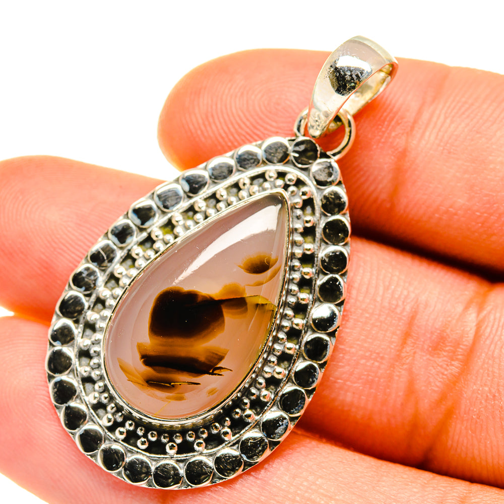 Montana Agate Pendants handcrafted by Ana Silver Co - PD4222
