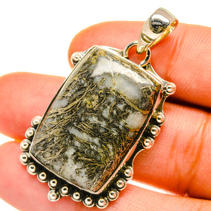 Pyrite Agate Pendants handcrafted by Ana Silver Co - PD4258
