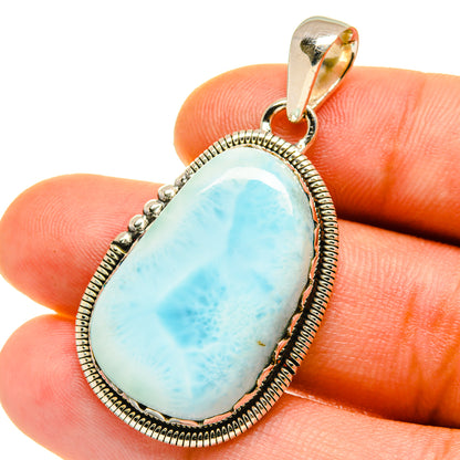 Larimar Pendants handcrafted by Ana Silver Co - PD4267