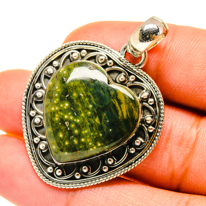 Ocean Jasper Pendants handcrafted by Ana Silver Co - PD4304