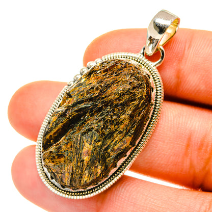 Astrophyllite Pendants handcrafted by Ana Silver Co - PD4305