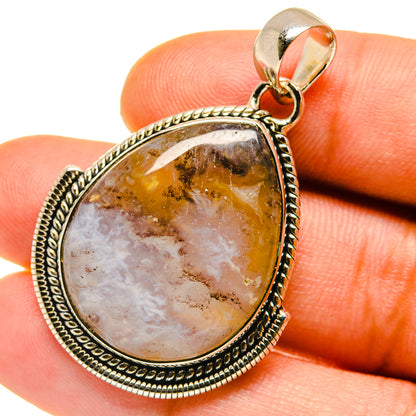 Montana Agate Pendants handcrafted by Ana Silver Co - PD4322