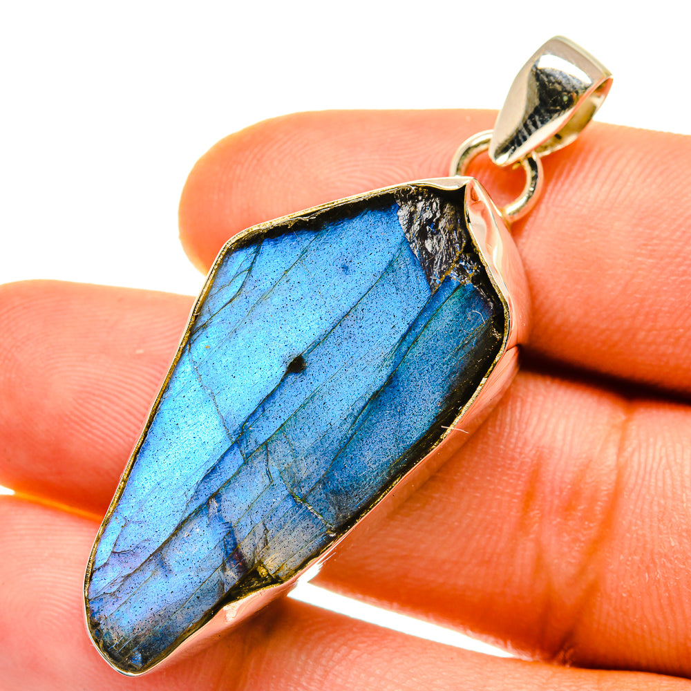 Labradorite Pendants handcrafted by Ana Silver Co - PD4332