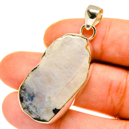 Rainbow Moonstone Pendants handcrafted by Ana Silver Co - PD4345