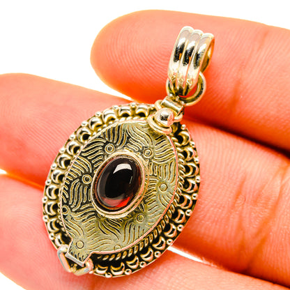 Garnet Pendants handcrafted by Ana Silver Co - PD4353