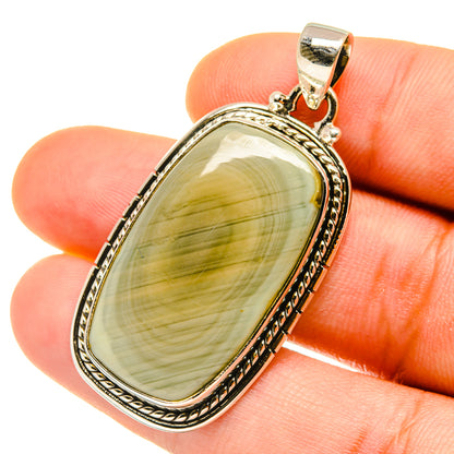 Willow Creek Jasper Pendants handcrafted by Ana Silver Co - PD4369