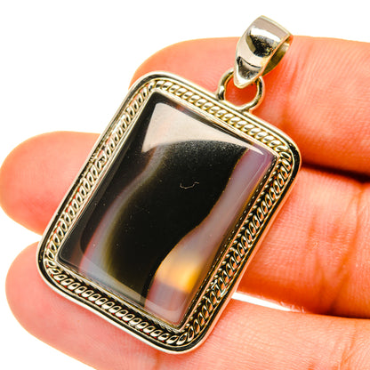 Montana Agate Pendants handcrafted by Ana Silver Co - PD4372