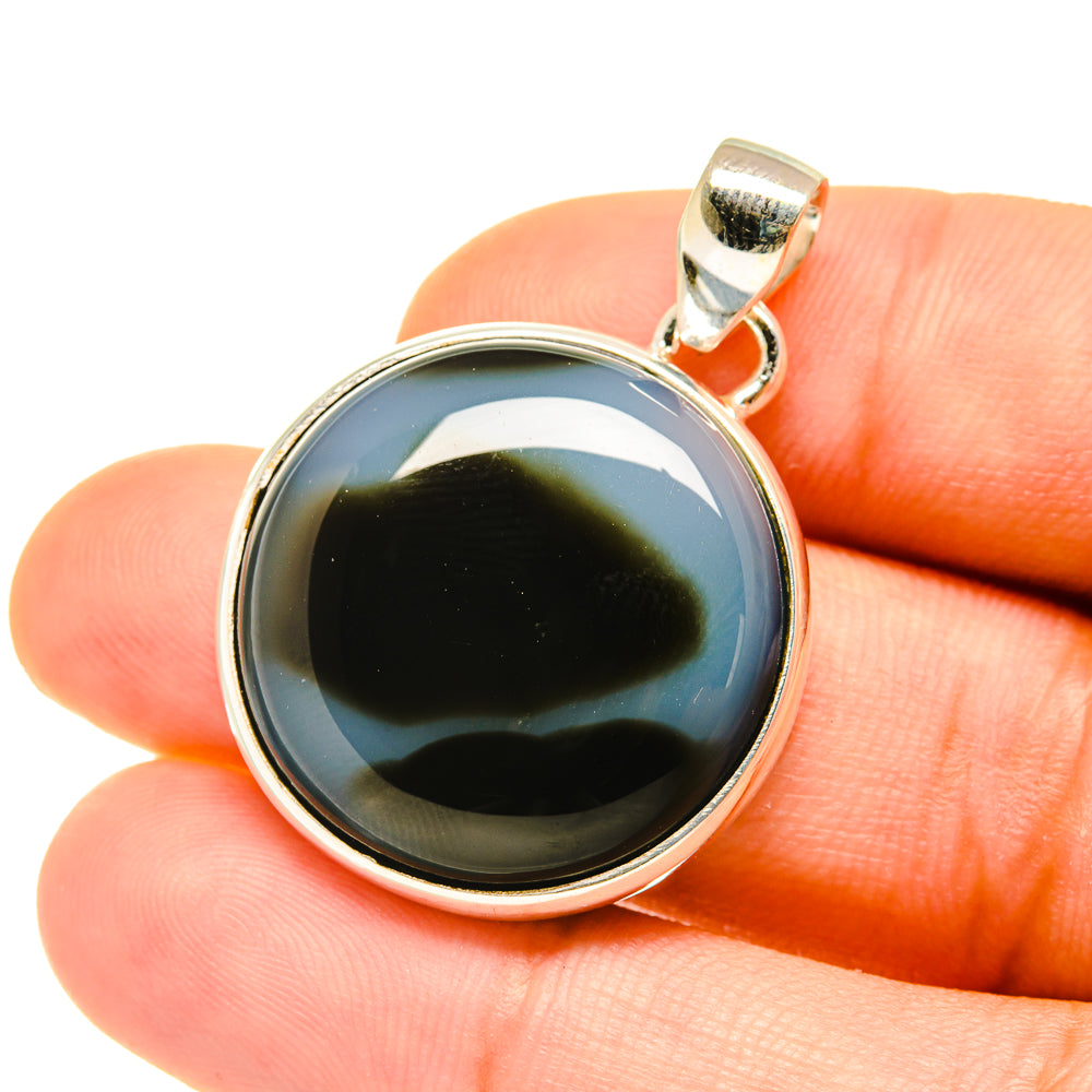 Montana Agate Pendants handcrafted by Ana Silver Co - PD4381
