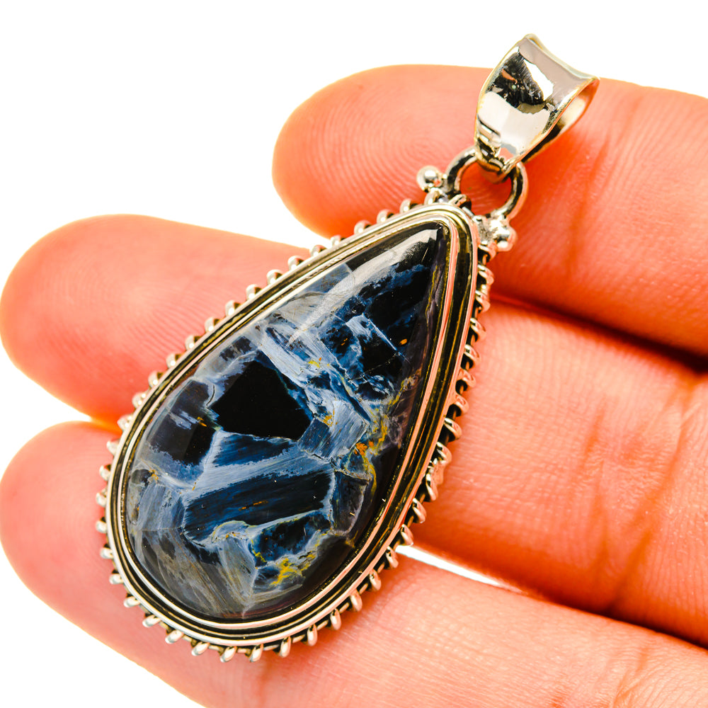 Pietersite Pendants handcrafted by Ana Silver Co - PD4383