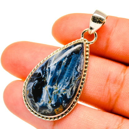 Pietersite Pendants handcrafted by Ana Silver Co - PD4384