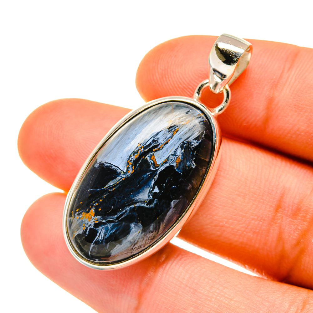 Pietersite Pendants handcrafted by Ana Silver Co - PD4385