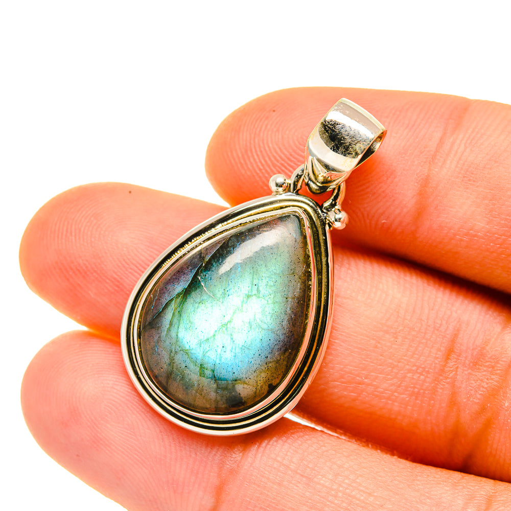 Labradorite Pendants handcrafted by Ana Silver Co - PD4388