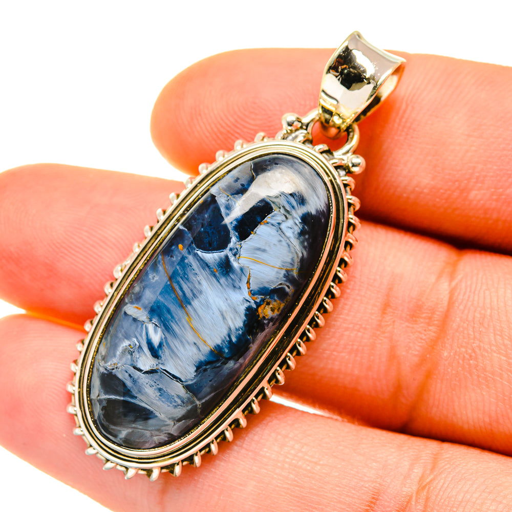 Pietersite Pendants handcrafted by Ana Silver Co - PD4390