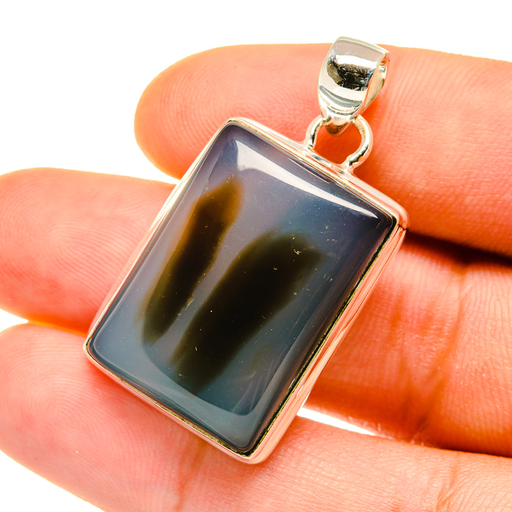 Montana Agate Pendants handcrafted by Ana Silver Co - PD4392
