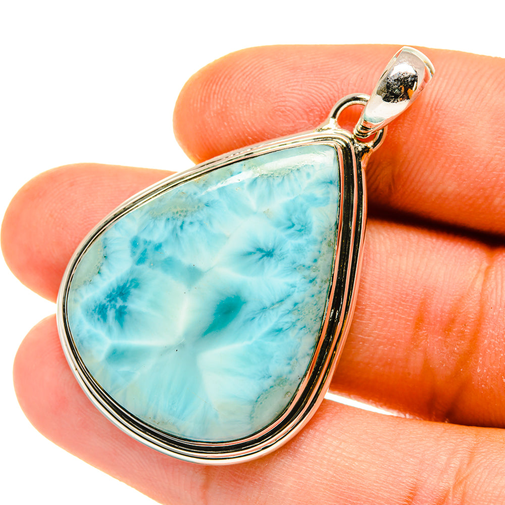 Larimar Pendants handcrafted by Ana Silver Co - PD4465