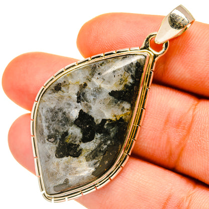 Gabbro Stone Pendants handcrafted by Ana Silver Co - PD4478