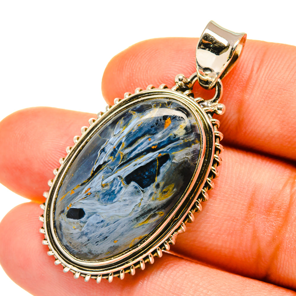 Pietersite Pendants handcrafted by Ana Silver Co - PD4480