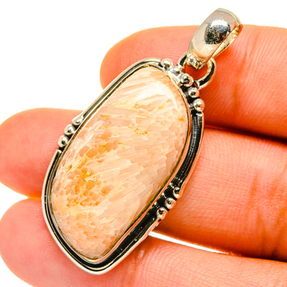 Scolecite Pendants handcrafted by Ana Silver Co - PD4507