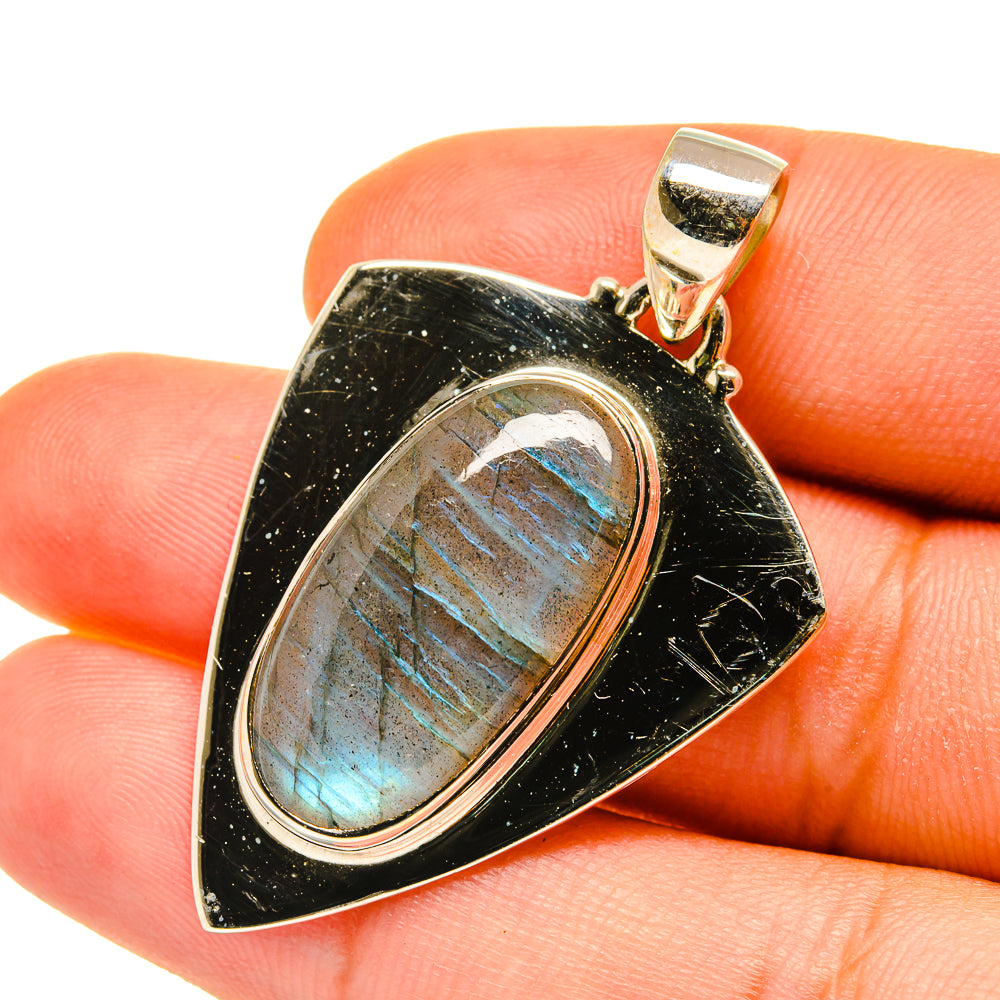 Labradorite Pendants handcrafted by Ana Silver Co - PD4520