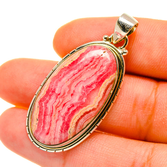 Rhodochrosite Pendants handcrafted by Ana Silver Co - PD4521