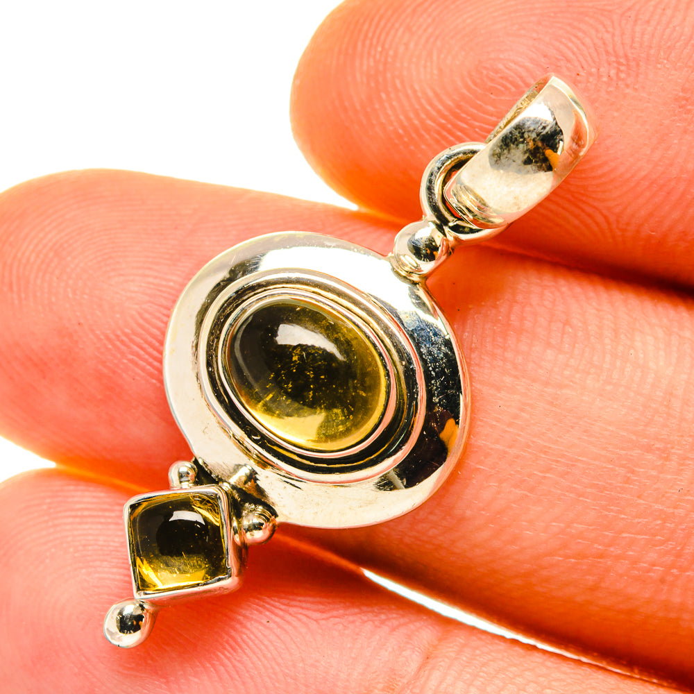 Peridot Pendants handcrafted by Ana Silver Co - PD4528