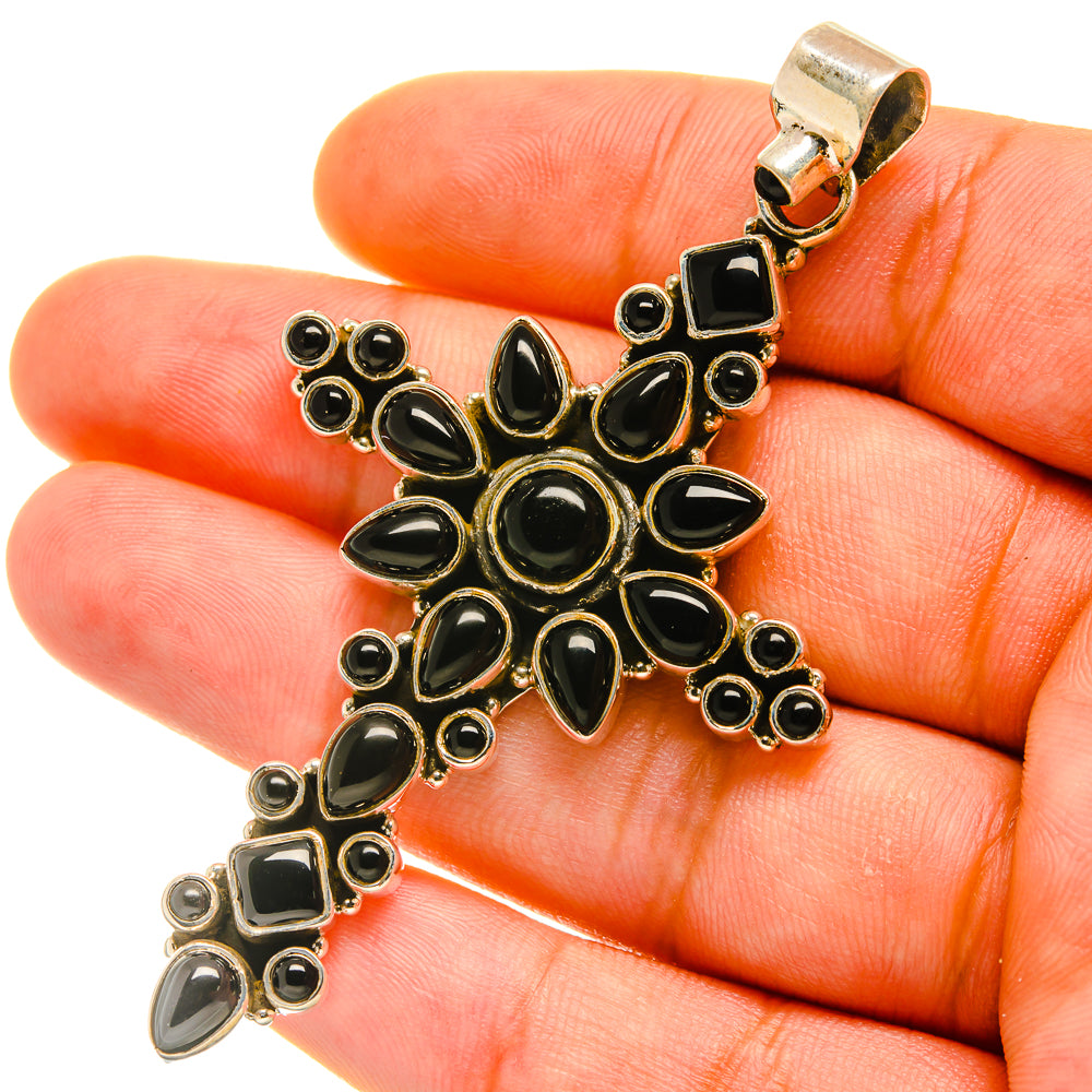Black Onyx Pendants handcrafted by Ana Silver Co - PD4530