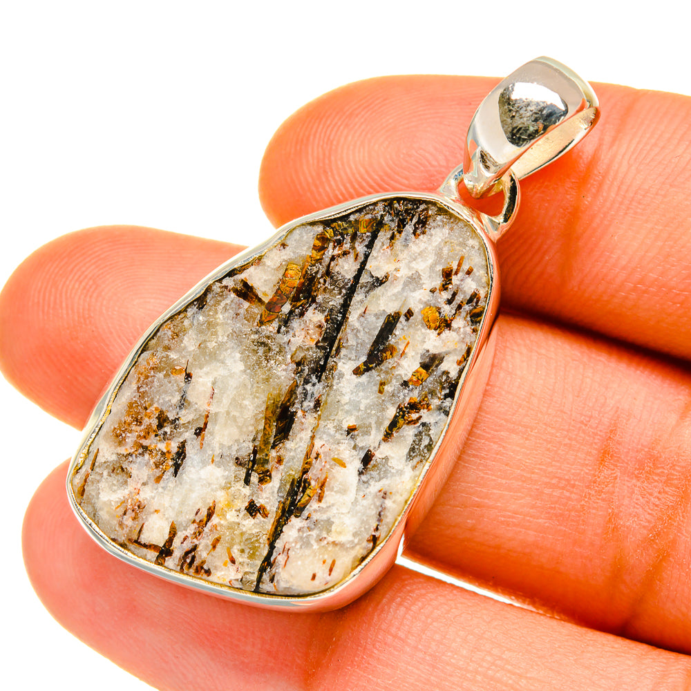 Astrophyllite Pendants handcrafted by Ana Silver Co - PD4536