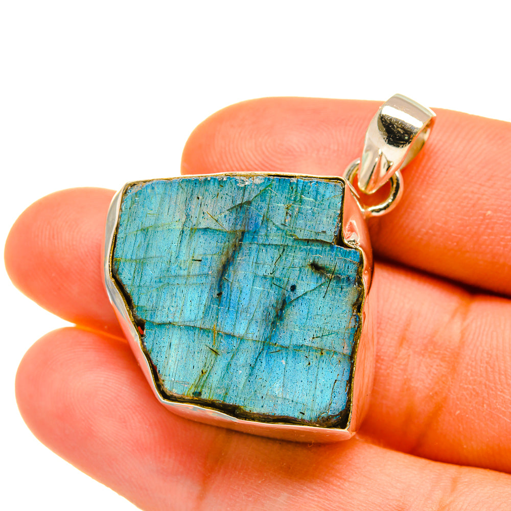Labradorite Pendants handcrafted by Ana Silver Co - PD4546