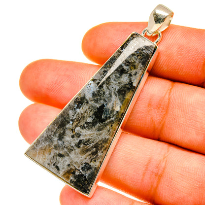 Gabbro Stone Pendants handcrafted by Ana Silver Co - PD4557