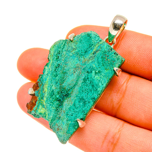 Chrysocolla Pendants handcrafted by Ana Silver Co - PD4558