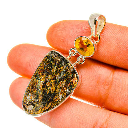 Astrophyllite Pendants handcrafted by Ana Silver Co - PD4570