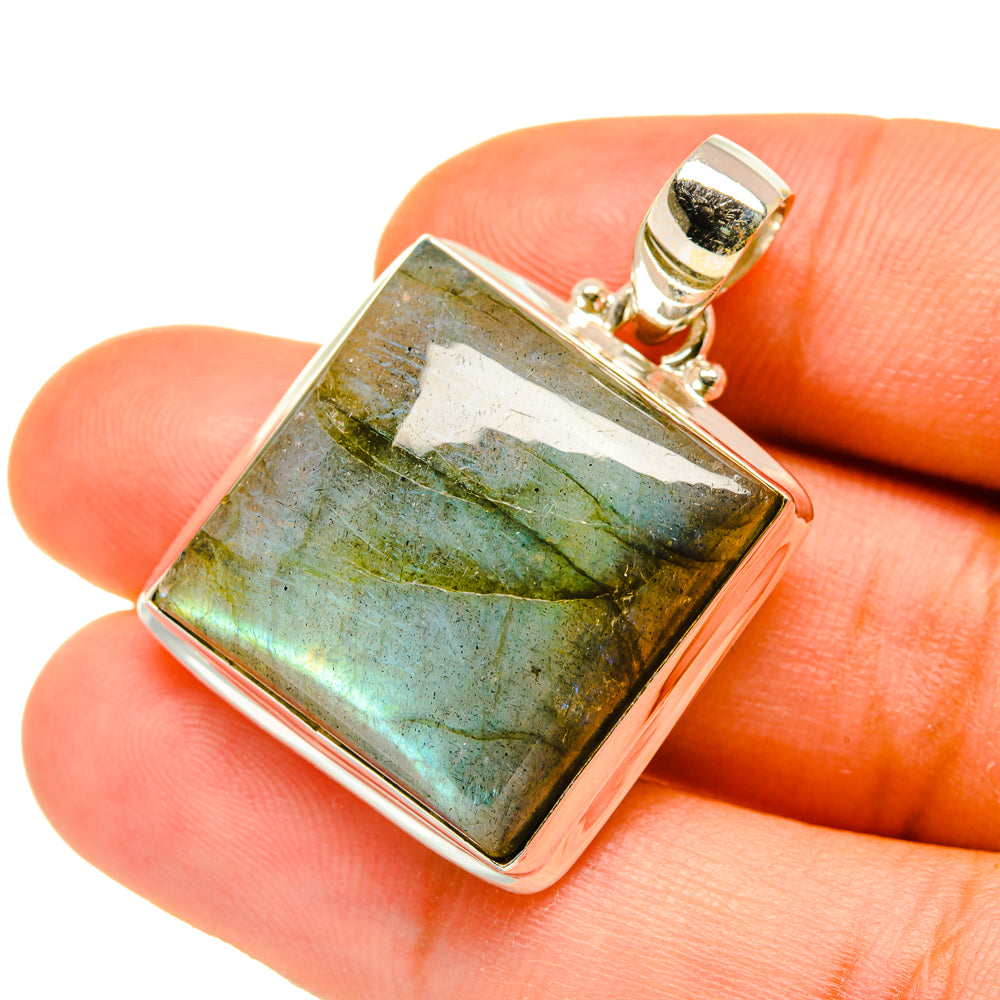 Labradorite Pendants handcrafted by Ana Silver Co - PD4577