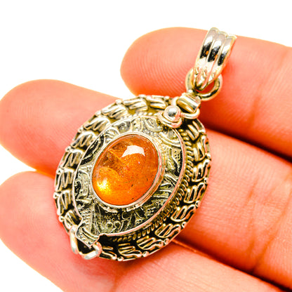 Sunstone Pendants handcrafted by Ana Silver Co - PD4589